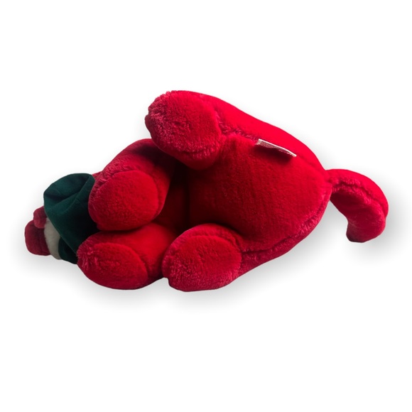 Vintage Clifford The Big Red Dog Christmas Plush Stuffed Animal Toy 12" - Picture 3 of 6